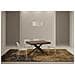 Tavolo allungabile 90x130/390 cm Karida noce gambe antracite - Foto miniatura 2