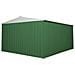 Box Garage Lamiera Zincata Casetta Giardino Acciaio 360x430cm X H2.10m - 185kg - 15,48mq - Verde - Foto miniatura 6