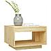 Lusso Casadino -  Tavolino Da Salotto 50x50x33,5 Cm In Legno Massello Di Pino - Foto miniatura 2