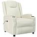 Lusso Casadino -  Poltrona Alzapersona Bianco Crema In Similpelle - Foto miniatura 2