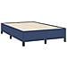 Letto a Molle con Materasso e LED Blu 120x190 cm in Tessuto - Foto miniatura 6