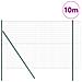 Euro Fence Set di 2 Verde Metallo 10 x 1.5 m Durevole - Foto miniatura 3