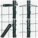 Euro Fence Set di 2 Verde Metallo 10 x 1.5 m Durevole - Foto miniatura 7