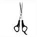 Set Di Forbici Per Capelli 3 Pezzi: Kit Professionale Per Frangia E Styling Black - Foto miniatura 4