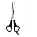 Set Di Forbici Per Capelli 3 Pezzi: Kit Professionale Per Frangia E Styling Black - Foto miniatura 5