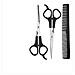 Set Di Forbici Per Capelli 3 Pezzi: Kit Professionale Per Frangia E Styling Black - Foto miniatura 6