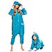 Pigiama Per Bambini Kigurumi Intero Da Bambino Mostro Dei Biscotti 115-125 Cm - Foto miniatura 6