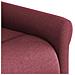 Poltrona Reclinabile in Tessuto Rosso Vino - Foto miniatura 8