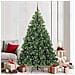 Albero di Natale artificiale con 300 LED Verde 210 cm PE e PVC - Foto miniatura 2