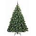 Albero di Natale artificiale con 300 LED Verde 210 cm PE e PVC - Foto miniatura 3