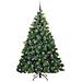 Albero di Natale artificiale con 300 LED Verde 210 cm PE e PVC - Foto miniatura 4