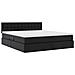 Letto con Contenitore Nero 180 x 200 cm Pelle Sintetica - Foto miniatura 5