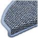 Tappeti Autoadesivi per Scale Aspetto Sisal 30pz 65x21x4 cm Blu - Foto miniatura 7