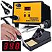 Stazione Saldante 937d+ Con Display Lcd - 60w, 200-480°c | Griglia Ceramica, Esd Safe, Grotte 900m | Per Lavori Di Precisione - Foto miniatura 1