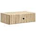 Tavolino da Parete Laterale Rovere Sonoma 59 x 34,5 x 17 cm - Foto miniatura 1