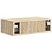 Tavolino da Parete Laterale Rovere Sonoma 59 x 34,5 x 17 cm - Foto miniatura 6