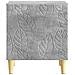 Comodino 2 pcs Grigio Cemento 43 x 34,5 x 50 cm - Foto miniatura 4