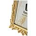 Cornice Portafoto Laurel Oro Con Decoro A Foglie Di Alloro 15x20 Cm - Foto miniatura 4