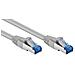 ICOC LS6A-020 - Cavo di rete Patch in rame Cat. 6A Grigio SFTP 2 mt - Foto miniatura 2