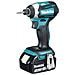 DTD154RTJ Nero, Blu Trapano con impugnatura a pistola 3600Giri / min Ioni di Litio 5Ah 1500g trapano senza fili - Foto miniatura 1