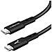Cavo Doppio Connettore Usb Type C Maschio / maschio Nero - - Foto miniatura 7
