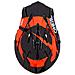 Casco Mx Bambino Oneal 2019 2series Slick Nero Arancio (m Bambino, Nero)  - Foto miniatura 3
