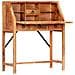 Scrivania 90x40x107cm In Legno Massello Di Acacia - Foto miniatura 7