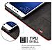 Custodia Compatibile Con Xiaomi Redmi 3s In Rosso Mela - Coperchio Protettiva Con Chiusura Magnetica, Funzione Stand E Tasca Per Le Carte - Foto miniatura 5