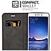 Custodia Compatibile Con Xiaomi Redmi 3s In Rosso Mela - Coperchio Protettiva Con Chiusura Magnetica, Funzione Stand E Tasca Per Le Carte - Foto miniatura 6