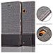 Custodia Compatibile Con Nokia Lumia 929 / 930 In Grigio Nero - Coperchio Protettiva Con Chiusura Magnetica, Funzione Stand E Tasca Per Le Carte - Foto miniatura 9