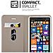 Custodia Compatibile Con Nokia Lumia 929 / 930 In Grigio Nero - Coperchio Protettiva Con Chiusura Magnetica, Funzione Stand E Tasca Per Le Carte - Foto miniatura 3