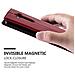 Custodia Compatibile Con Lg G3 In Rosso Mela - Coperchio Protettiva Con Chiusura Magnetica, Funzione Stand E Tasca Per Le Carte - Foto miniatura 8
