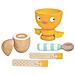 Toy Van: Cibo Da Gioco In Legno: Tazza Di Uovo Di Legno - Foto miniatura 5