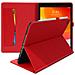 Cover Porta Carte Ipad 9 2021 Ipad 8 2020 Ipad 7 2019 Tessuto Rosso - Foto miniatura 3