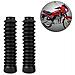 Moto Copertura Forcella Anteriore 1 Paio Motociclo Di Gomma Della Forcella Anteriore Shock Copertura Tubi Boots Manica Copertura Antipolvere Ghette Gators Stivali Set Universale Per Dirt Bike - Foto miniatura 3