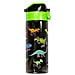 Robusta E Pratica Bottiglia Bambini Acqua Con Paglia A Perfetta Tenuta Eco Friendly Bpa Bottiglia Di Corsa O Una Bottiglia Dacqua Per Bambini Sport - Skaters Dinosaur - 600ml - Foto miniatura 2