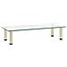 322766 TV Stand Transparent 80x35x17 cm Tempered Glass - Foto miniatura 1