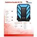 Hard Disk Esterno HD710 Pro 1 TB 2,5" Interfaccia USB 3.1 Colore Nero / Blu - Foto miniatura 4