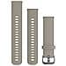 Quick Release Band - Uhrarmband - 127 - 204 Mm - Sandstone, Slate Hardware - Fr Approach S40, Foreathlete 645 Music, Forerunner 645, Vvoactive 3 Music, Vvomove Hr - Foto miniatura 1