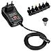 Alimentatore Universale Regolabile 27w Ac / dc 3v-12v 2250 Ma Con 6 Spine Dc Porta Usb 1a - Foto miniatura 1