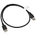Cavo Di Prolunga Usb A 2.0 Maschio A Usb A 2.0 Femmina 0,7 M Nero Ca-usbe-10cc-0007-bk - Foto miniatura 2