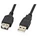 Cavo Di Prolunga Usb A 2.0 Maschio A Usb A 2.0 Femmina 0,7 M Nero Ca-usbe-10cc-0007-bk - Foto miniatura 3
