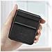 Cover Z Flip5 Similpelle Originale Flap Eco-leather Case Black - Foto miniatura 2