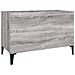 Mobile Porta Dischi Grigio Sonoma 74,5x38x48 Legno Multistrato - Foto miniatura 1
