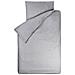 Biancheria Da Letto Per Bambini Bo Uni Grey 100 X 135 - Foto miniatura 1