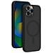 Cover Morbida Compatibile Con Magsafe Per Iphone 15 Pro, Nero - Foto miniatura 1
