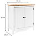 Skadar Credenza Scandinavo Con Armadi A 80 Cm - Foto miniatura 7