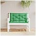 Cuscini Panca Da Giardino 2pz Verdi 100x50x7cm Tessuto Oxford - Foto miniatura 1
