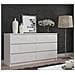 Cassettiera K160, 6 cassetti, 160x40x77 cm, Colore Bianco - Foto miniatura 6