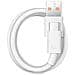 Caricabatterie Supercharge 66w Con Cavo Usb-a Verso Usb-c, Bianco - Foto miniatura 2